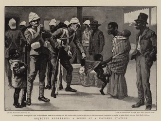 Afgewezen Adressen, een Scène bij een Wegstation